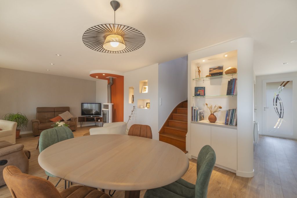 Espace salon retravaillé