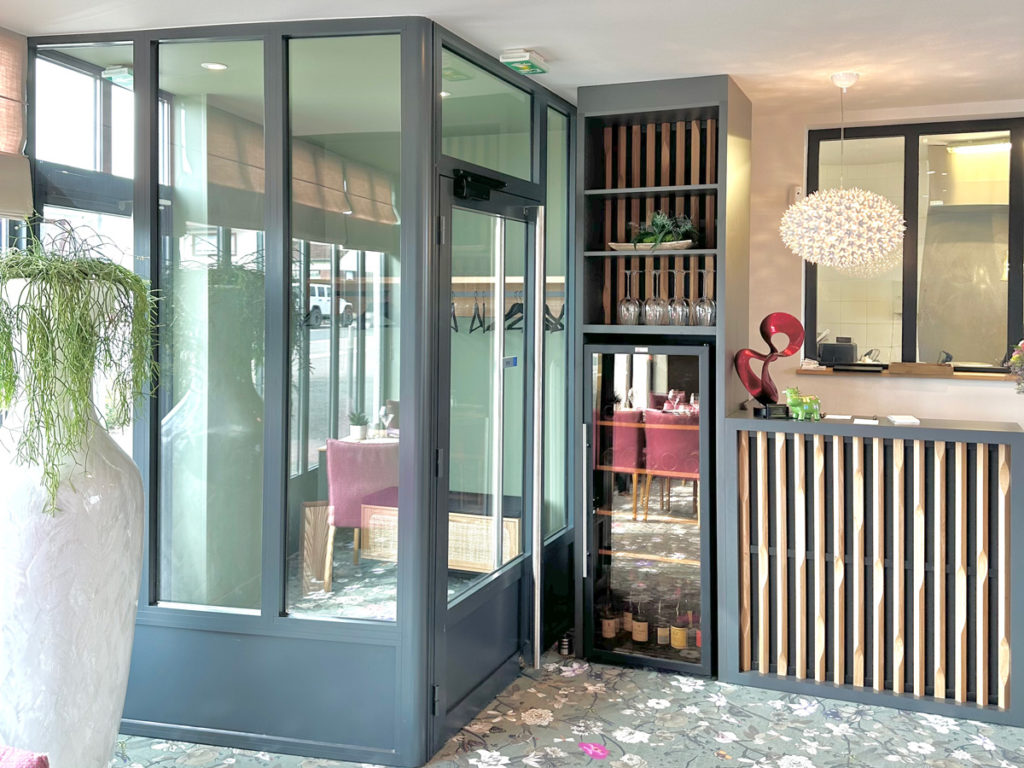 Nouvel espace d'accueil du restaurant des Plantes