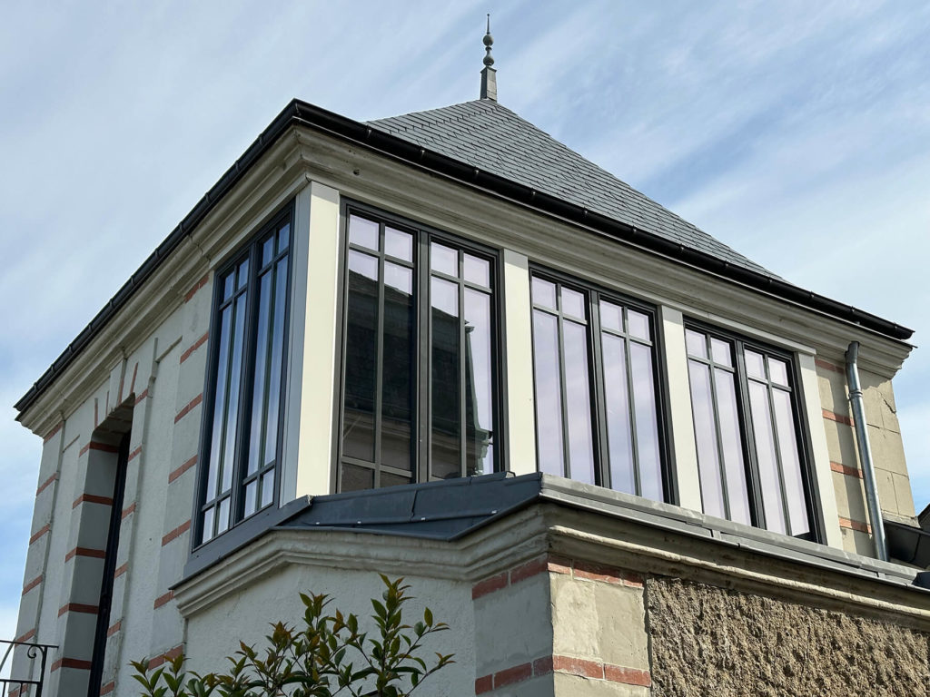 Création d'une verrière