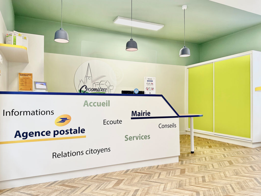 Accueil d'une mairie
